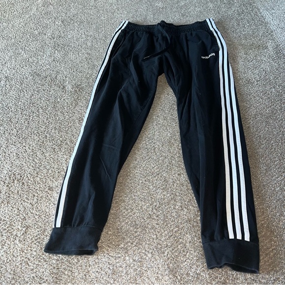 Adidas - Black Joggers - Large - Picture 3 of 5